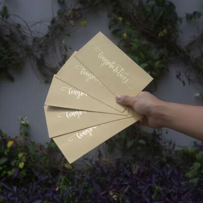 Congratulations-Cash Envelope 5pcs per pack
