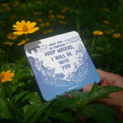 Deep Waters-Fridge Magnet