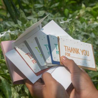 Thank You-Mini Card