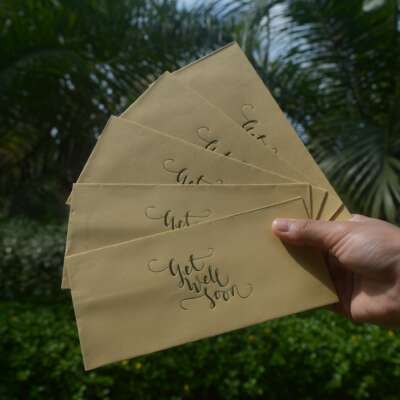 Get Well Soon-Cash Envelope 5pcs per pack