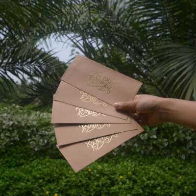 Happy Birthday-Cash Envelope 5pcs per pack
