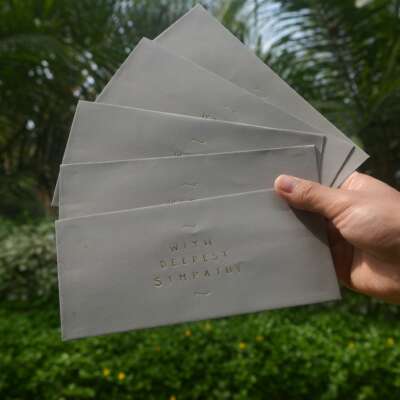 With Deepest Sympathy-Cash Envelope 5pcs per pack