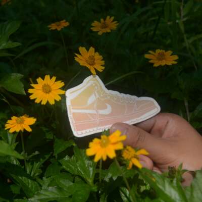 Old School Jordans-Fridge Magnet