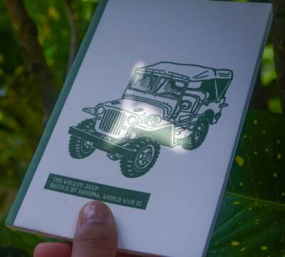 The Willys Jeep-Notebook (cotton)