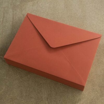 orange shadi envelopes